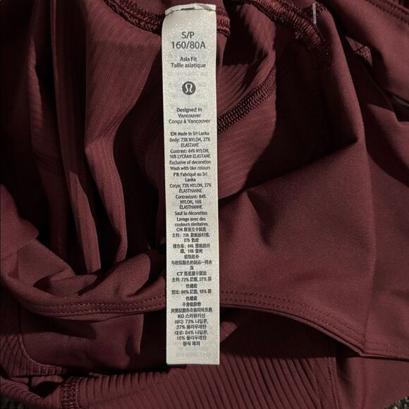 Lululemon Ribbed Nulux Skiing Bodysuit
Asia Fit - Picture 9 of 11